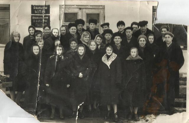 50-е годы. Библиотекари Шумилинского района 